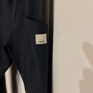 Vouri Midnight Heather (Blue) Pockets, Small Long